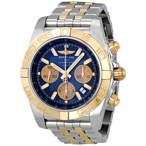 blue breitling chronomat|breitling chronomat 44 for sale.